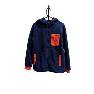 Cotopaxi Fleece Cubre Zipped Up Jacket Navy Blue/Orange Women's XL